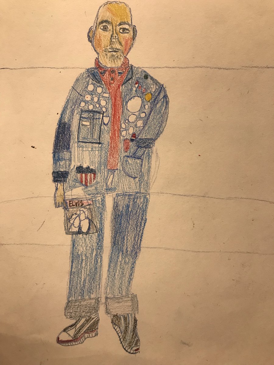 Amaia_Movie's tweet photo. When Year 6 students tackled these images the focus was on the proportion of the figure. It was good to see them concentrate hard on getting them right. #HumanProportion #HumanFigure #SelfPortrait #PeterBlake https://t.co/IAbN1jEgUK