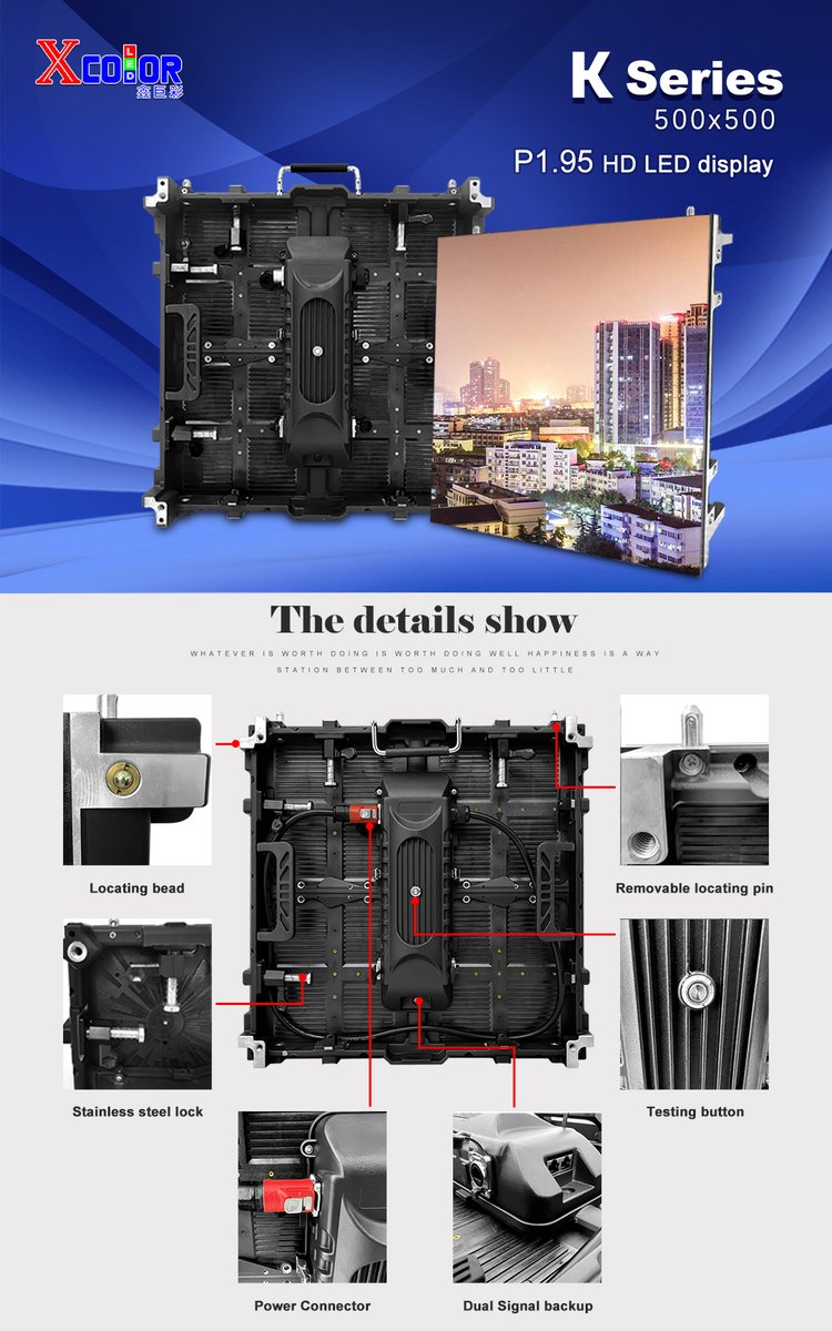 LeeLe07484214's tweet image. K series rental led display both use indoor and outdoor 
pixel pitch : P4.81\P3.91\P2.9\P2.6\P2.5\P1.9\P1.5 etc 
super quality welcome to inquiry freya 
WhatsApp/wechat：+86 18485435824
#staging #LedWallRental #ledwalldisplay #posterled #leddisplayoutdoor #ledproduct #ledproducts