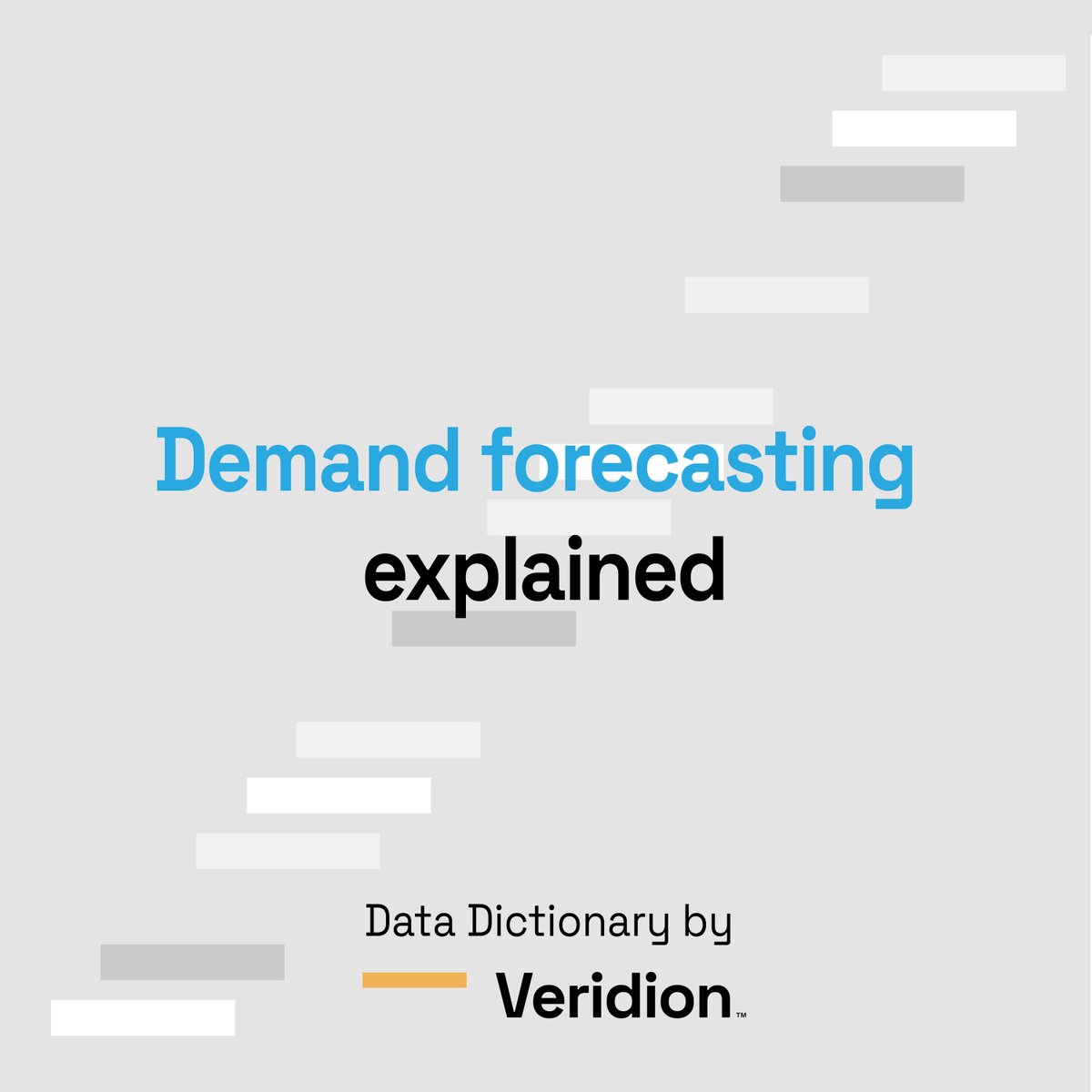 veridiondata's tweet image. Demand forecasting means accurately predicting the demand for a product or service in advance. It can give suppliers the edge needed to optimize their supply and inventory levels. 

Knowledge via Veridion’s #datadictionary.