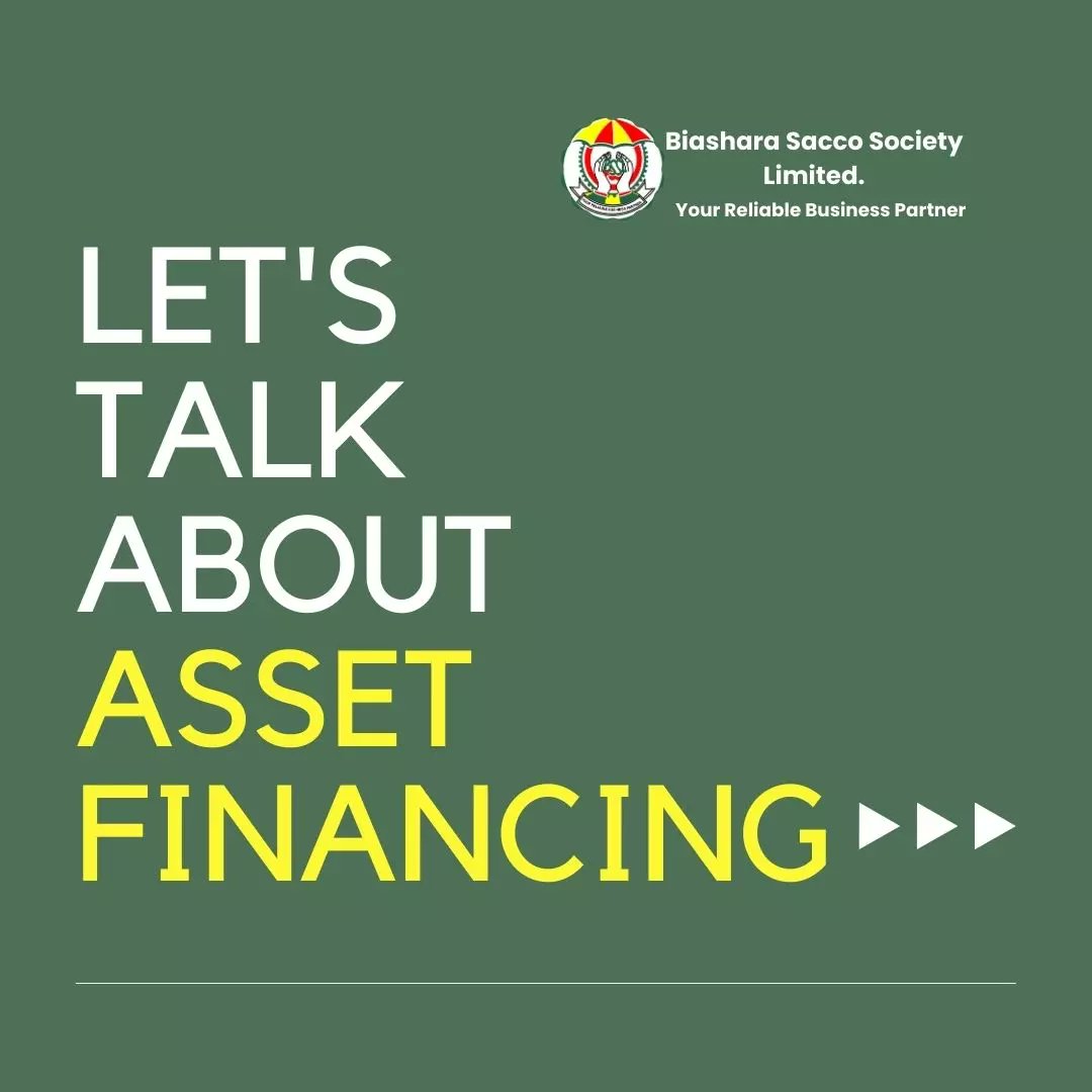 Biashara_Sacco's tweet image. Looking to get your assets financed? Come on over, let's discuss your options. 
For more information, visit a branch near you or contact us today.
#assetfinancing