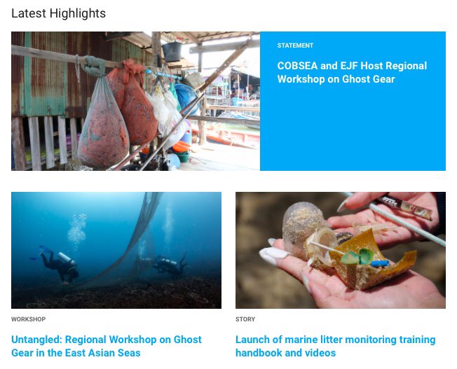 Read about our Untangled: Regional Workshop on Ghost Gear in East Asian Seas on our website. Here is the link unep.org/cobsea/news/st…