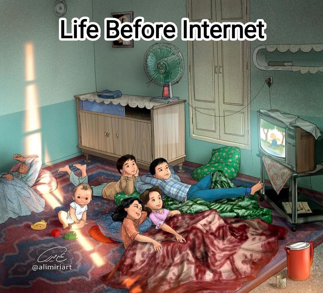 HuMenWhy's tweet image. Life before the internet had its own charm and simplicity. People had to rely more on face-to-face #communication, personal interactions, and physical activities to pass their time.