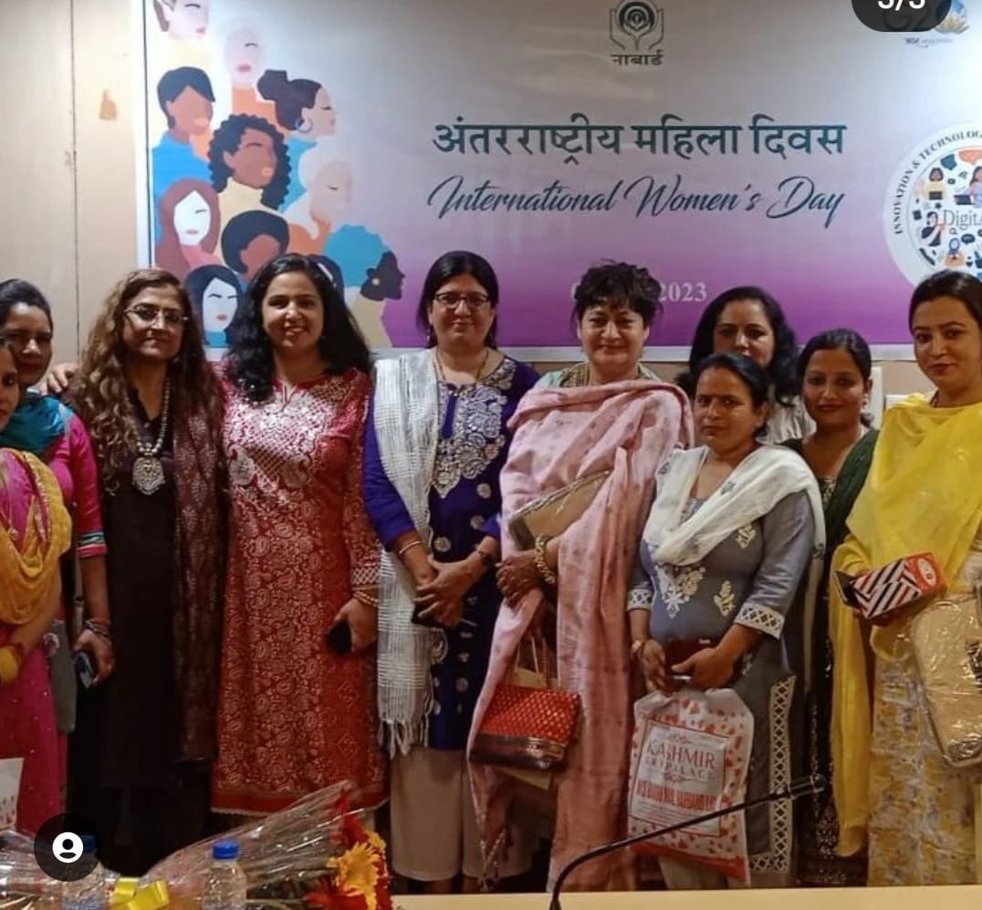 jammuPVCoopLtd's tweet photo. To tell a woman everything she cannot do is to tell her what she can.” –Spanish Proverb
We at JPVCL are happy and honoured to be a part of International Women's Day Celebrations at NABARD, Jammu. https://t.co/eWLma7DV19