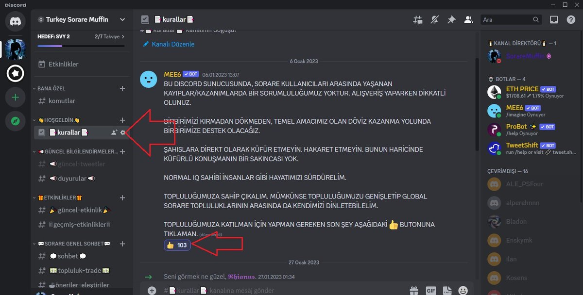 selam #sorare kullanıcıları! çok seviyeli, etkileşimi bol, yardımsever bir #discord grubumuz var. hepinizi bekliyoruz. #football #nba #mlb her spor dalında yatırım yapan kullanıcılarımız var. bekliyoruz. #sorareturkey 
👇👇👇
discord.gg/4UpsJe6v46