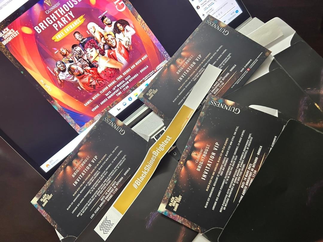 CharnelleKemda's tweet image. #ad
Je fais gagner 3 tickets VIP à 03 personnes pour le #GUINNESSBRIGHTHOUSEPARTY de ce 18 Mars à bepanda stade annexe . 

Donne moi juste en cité le nom de 3 artistes féminin sur le visuel , Obtiens le plus de RT et gagne ! 

#BlackBrilleDansTout
#JeSeraila #Ettoi
