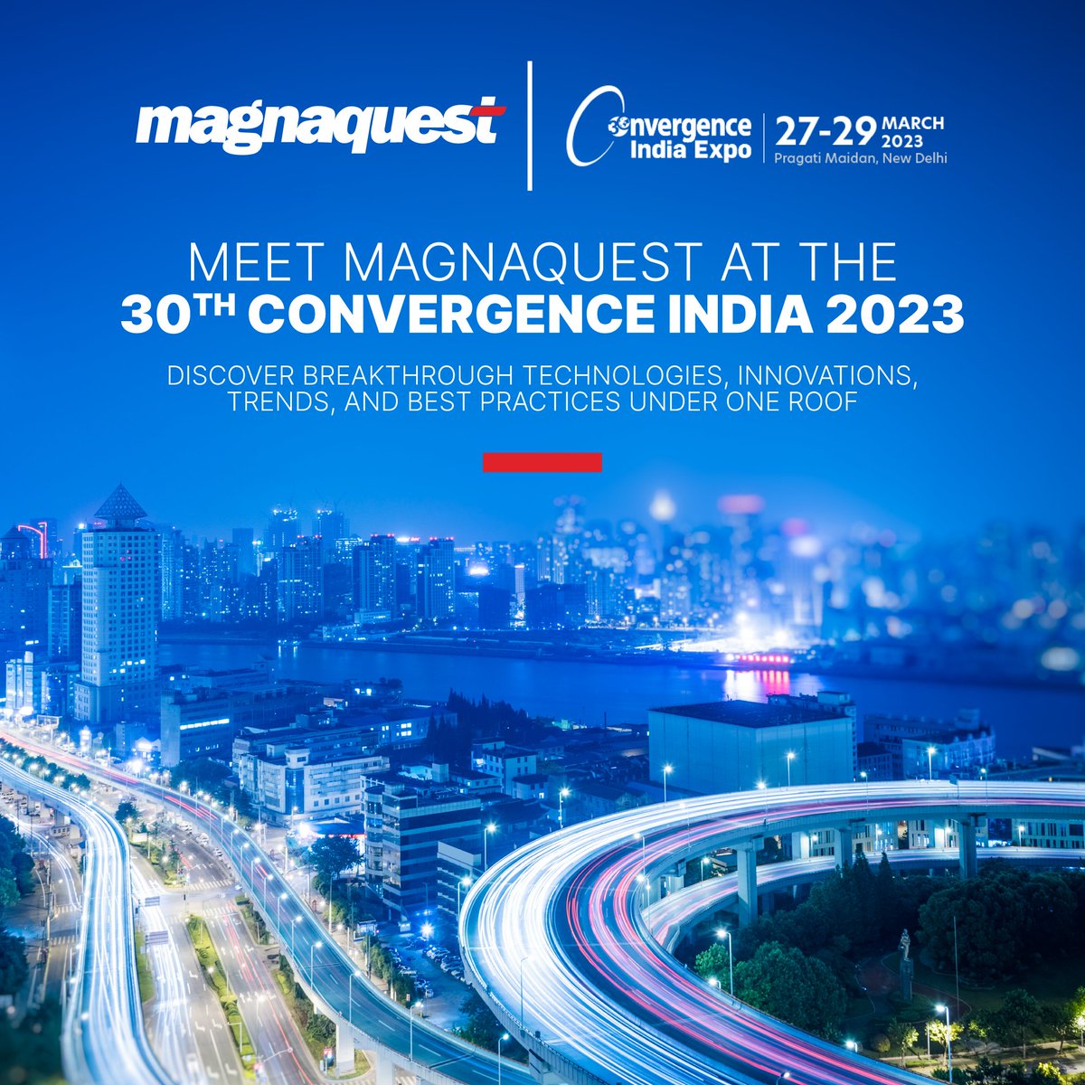Magnaquest's tweet image. @Magnaquest is excited to attend the 30th Convergence India event in New Delhi. This event is a premier platform that combines cutting-edge technologies, emerging trends, and best practices.
magnaquest.com/convergence-in…
#ConvergenceIndia #IoTIndia #EmbeddedTechIndia #FintechIndia
