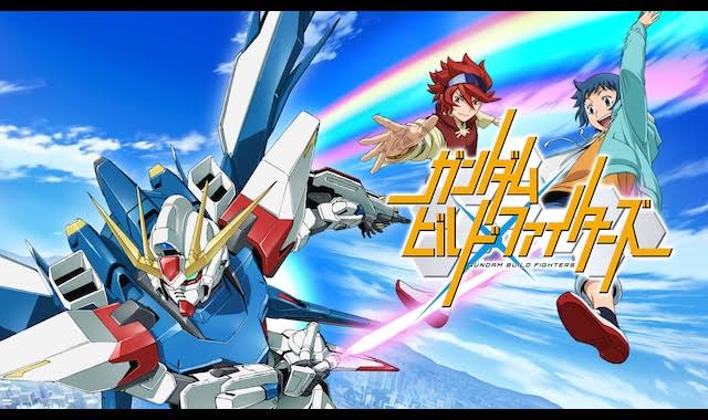 所要を済まして帰宅👍️居間を覗いたら、息子が昨日放送したガンダムビルドファイターズを見ていた😇ガンダムにはまって自発的に