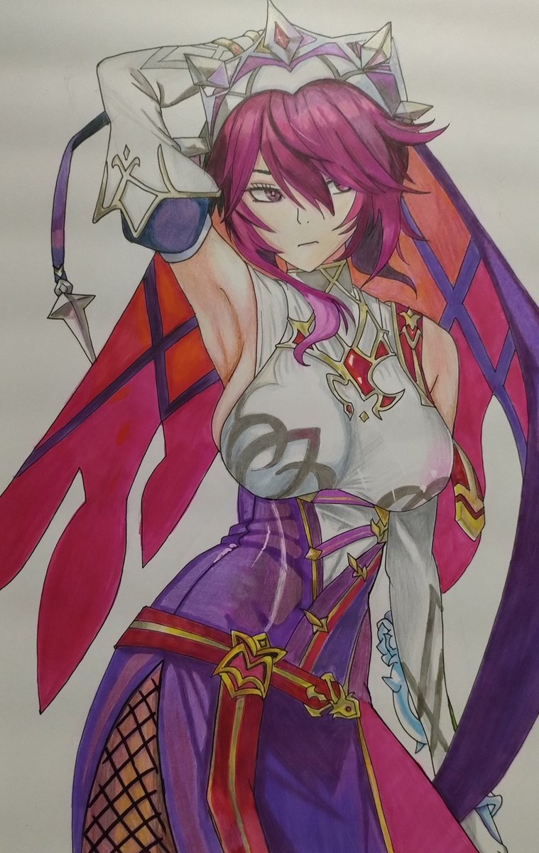 guiller04508216's tweet photo. Rosario es de central!!!
Dibujo realizado en el 2022, con una combinación de colores sintéticos y lápices de colores, para acentuar más los tonos
#drawgenshininpact #Rosaria #drawingfantasy, #artgenshin https://t.co/hIfuYAlWHA
