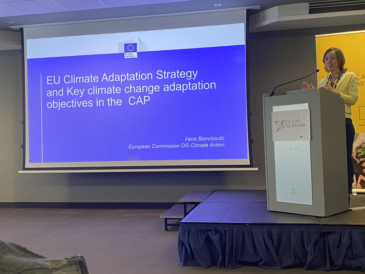 MassimoCanalicc's tweet photo. Yesterday and today @agriagenzia is participating to the #Eucapnetwork topic “Enhancing under weather changing patterns: Farm adaptation” in Bologna. Around 100 participants from 20 counties, speakers on various project issues such as our #EUWAY great discussions and field visit https://t.co/KN5xuxOOzx
