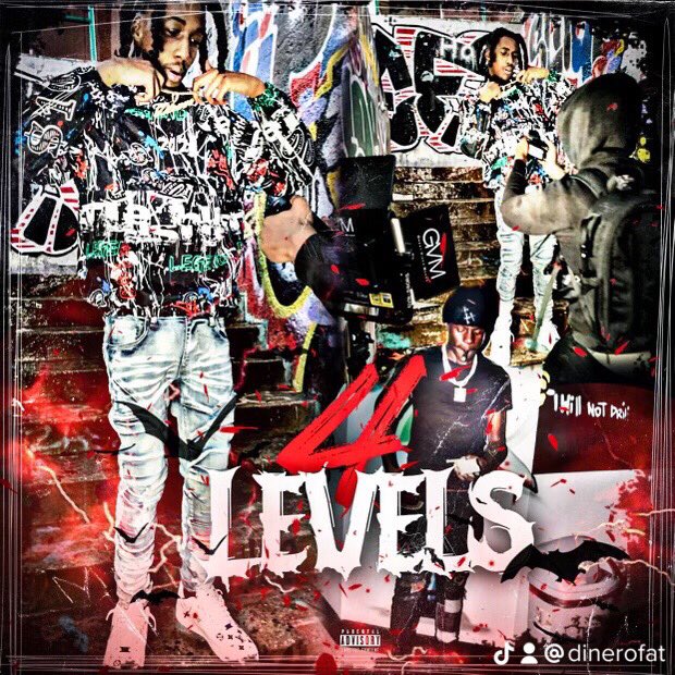 DineroFat4's tweet photo. 4️⃣Levels out now on all platforms go stream my new project 🔥🔥!! #OutNow #4levels https://t.co/5PR64tixxs