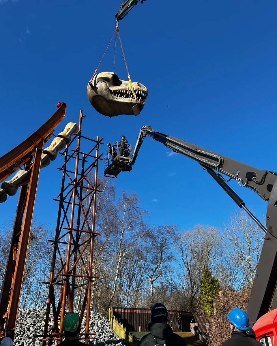 Leisure_Expert's tweet photo. The extension of Dinosaurland in Djurs Sommerland is going to be ROARsome!

At this moment, the construction team is working as hard as possible to ensure everything will be ready for all visitors who are ready to explore the brand-new attractions of the park! https://t.co/MHzyA8HY78