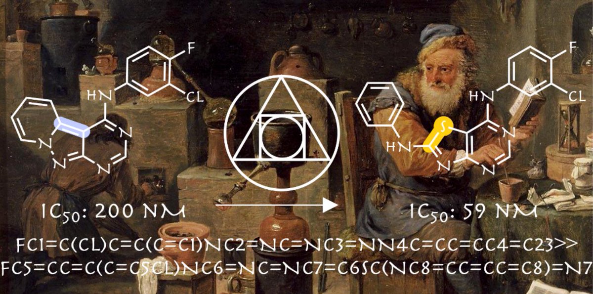 Check out our preprint 'Alchemical Analysis of FDA Approved Drugs' @MarkusOrsi @skepteis @pschwllr @jrjrjlr @ChemRxiv
👉chemrxiv.org/engage/chemrxi…
@DCBPunibern @reymondgroup #chemicalspace #FDA #chemistry #chemtwitter