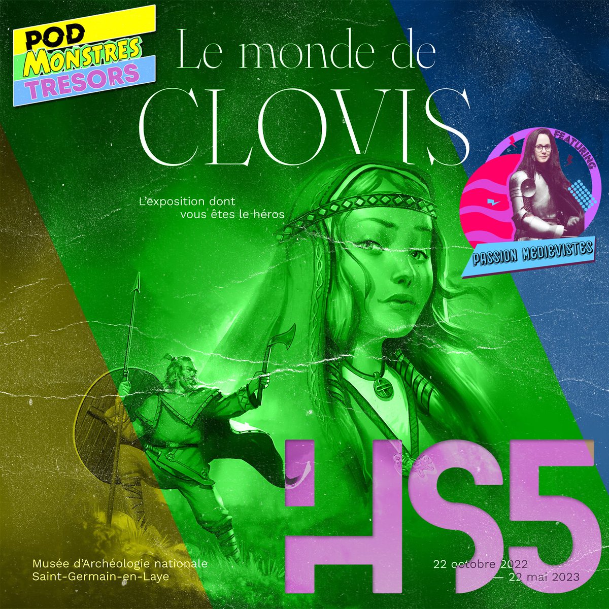 pmtlepodcast's tweet photo. Oye oye !! 

HS5 au Musée d'Archéologie Nationale @Archeonationale pour visiter  Le monde de Clovis : l'Exposition dont vous êtes le héros ! Avec la participation de @FannyCOMO de Passion Médiévistes 
#LeMondedeClovis

https://t.co/MQgpiYegwY https://t.co/wAjegyMsVU