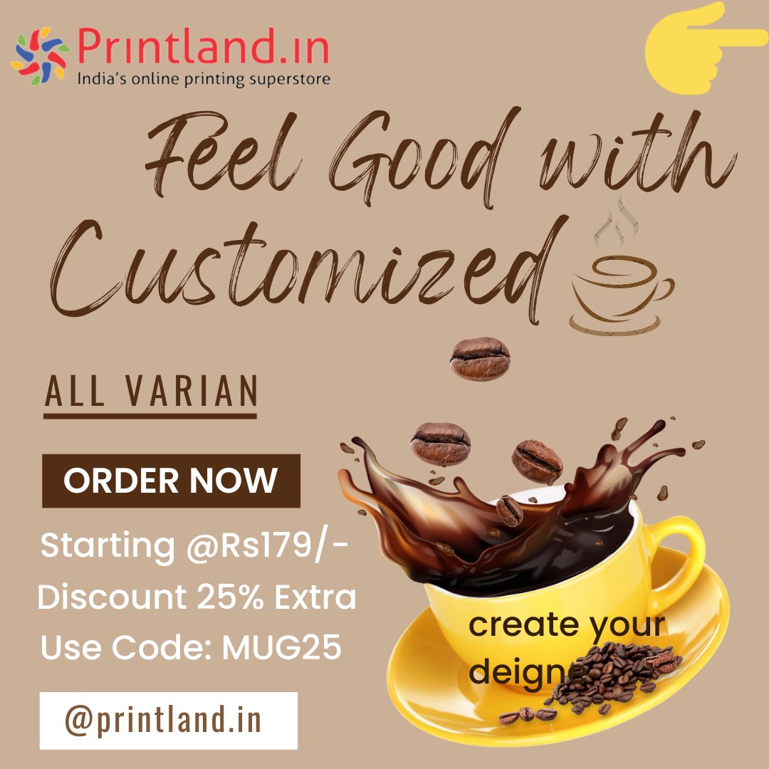 PrintLandIn's tweet image. No matter what life throws at me, I know that I can always count on my trusty mug for some comfort.
.
@ Best prize
@ Easy to shop
Order now! On
 printland.in/items/mugs.html
WhatsApp : 8448498154
Our Helpline: 011 - 42 222 88

#photomug #mugprinting #customizedmugs #personalizedmugs