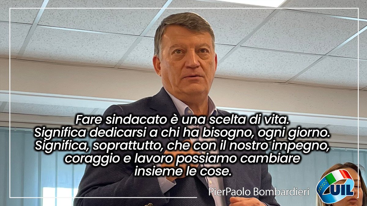 Fare sindacato è una scelta di vita.
Significa dedicarsi a chi soffre ed ha bisogno. Significa dare fastidio ed essere scomodi perché con l'impegno, il coraggio e la passione che ci contraddistinguono possiamo cambiare insieme le cose.