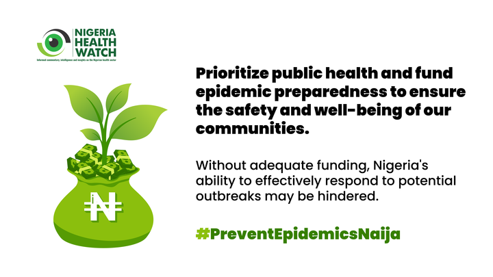 nighealthwatch's tweet photo. Health security should be a top priority when voting in the upcoming gubernatorial elections. Nigeria needs political representatives who prioritise public health and invest in epidemic preparedness.

#PreventEpidemicsNaija https://t.co/fEhNOZvX9d