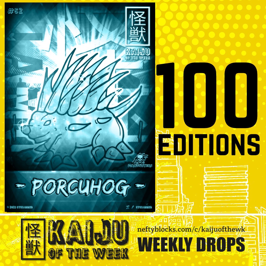 Stuhammer (Kaiju of the Week / BrA.I.n -storm) tweet media