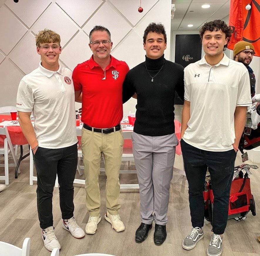 These 3 GREAT young men I've had the privilege of coaching accepted callings from their church today to serve the people of Ethiopia, New Zealand, &amp; Samoa for 2 yrs. Think about that for a minute. 18 years old, serving others for TWO YEARS, literally all over the world. AWESOME!