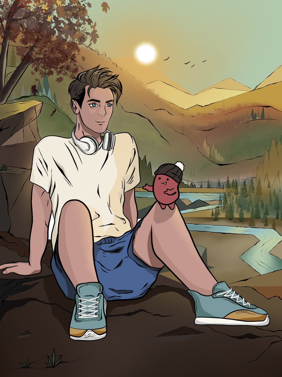 waleswoosh's tweet photo. Gm my friends 🌅

So in love with all the amazing fan-art! Thank you @aliya_eth! https://t.co/t93icDzhIh