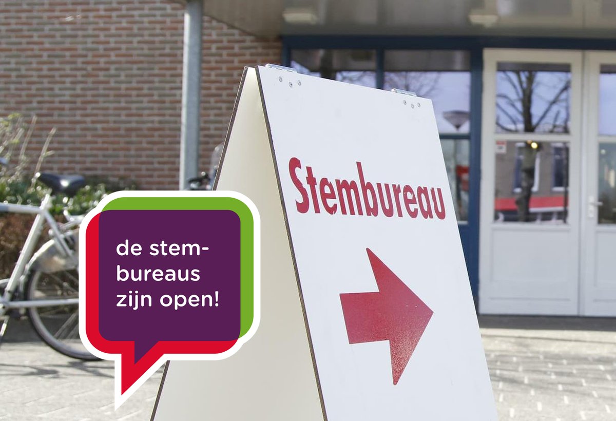 Goedemorgen Opsterland! ☀️ Het is woensdag 15 maart 7.30 uur...en dat betekent dat de stembureaus voor de verkiezingen open zijn! U bent tot 21.00 uur vanavond van harte welkom om te komen stemmen. Vergeet uw stempassen en legitimatiebewijs niet! ✔️ #opsterlandstemt #elkestemtelt