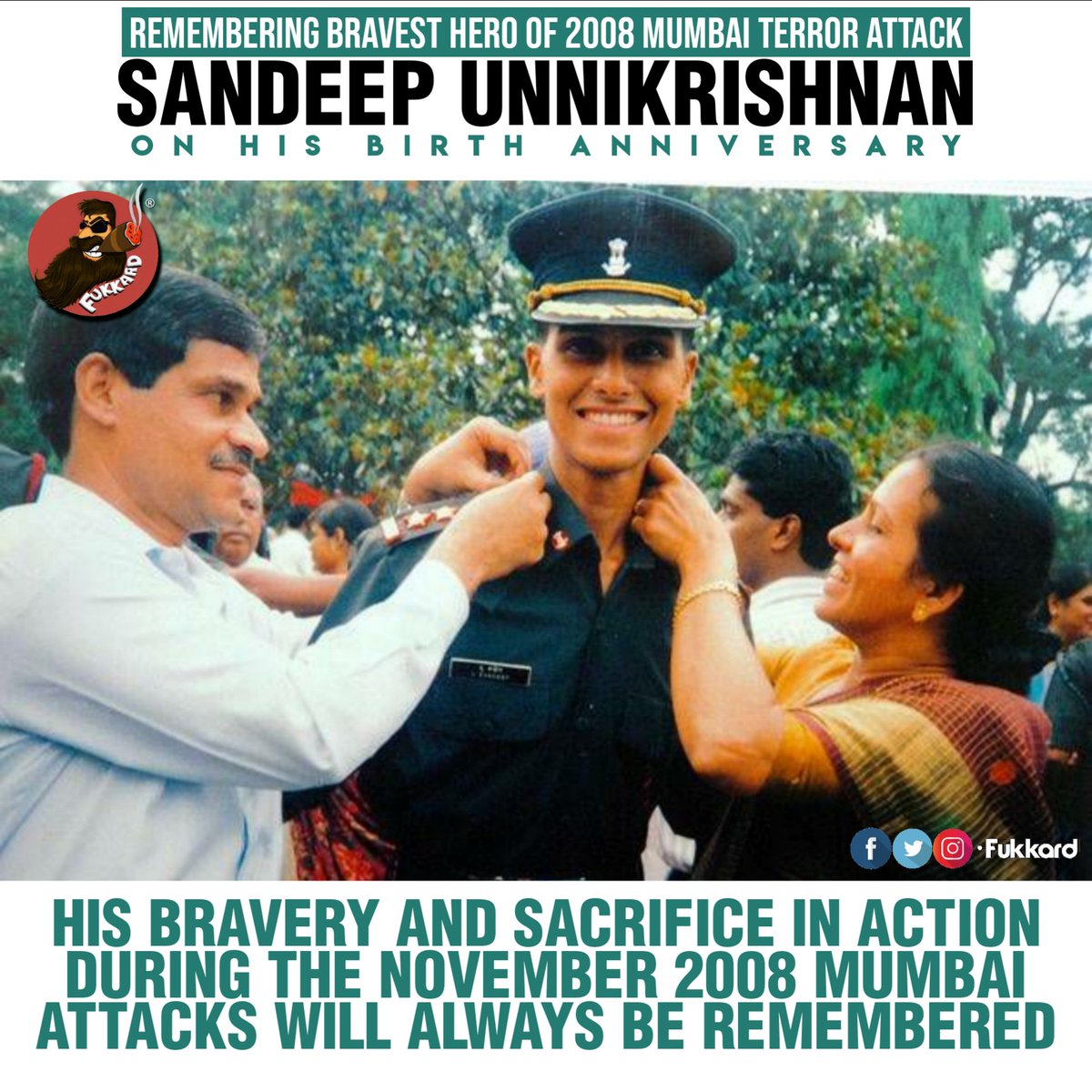 Remembering Major #SandeepUnnikrishnan 🙏