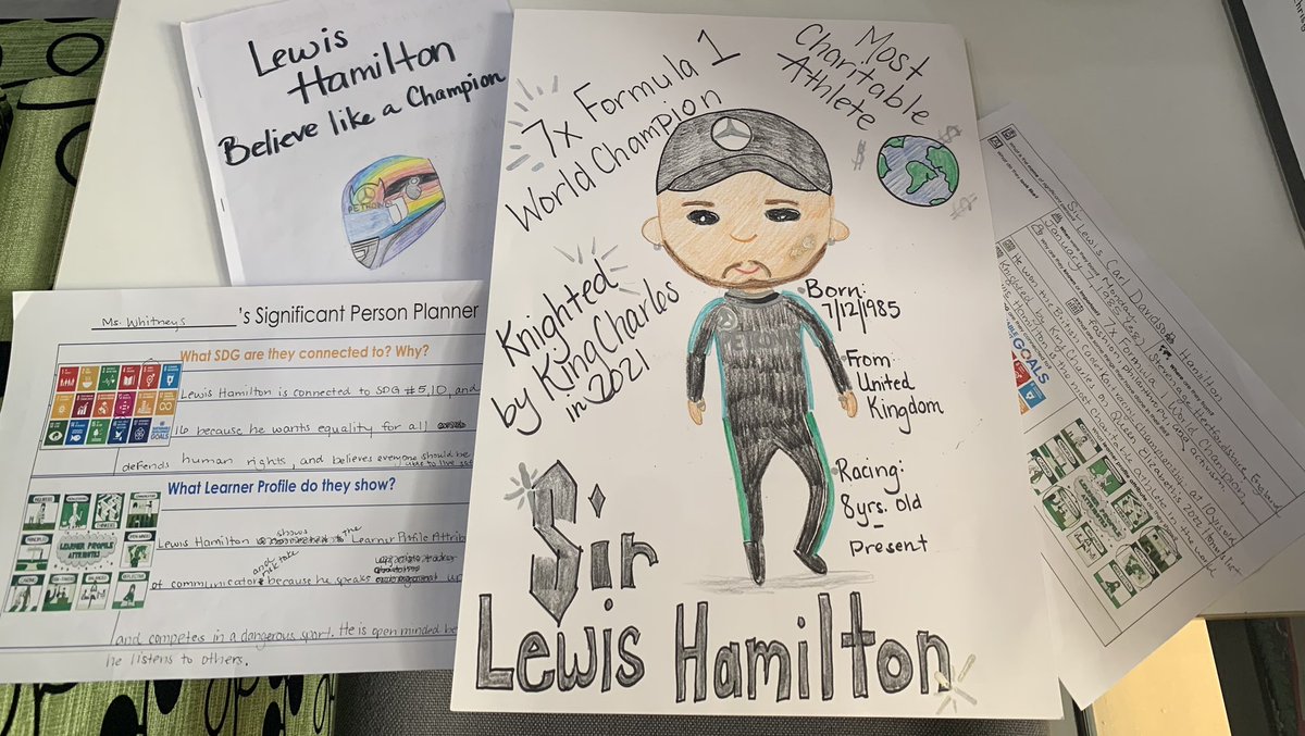 Whitney Hinnant (@eqwhityeducator) on Twitter photo My Firsties just finished a Unit of Inquiry on Significant people. Here are my kid friendly examples of how they could share their learning. I chose THE CHANGEMAKER Sir <a href="/LewisHamilton/">Lewis Hamilton</a>. My Firsties just finished a Unit of Inquiry on Significant people. Here are my kid friendly examples of how they could share their learning. I chose THE CHANGEMAKER Sir <a href="/LewisHamilton/">Lewis Hamilton</a>.