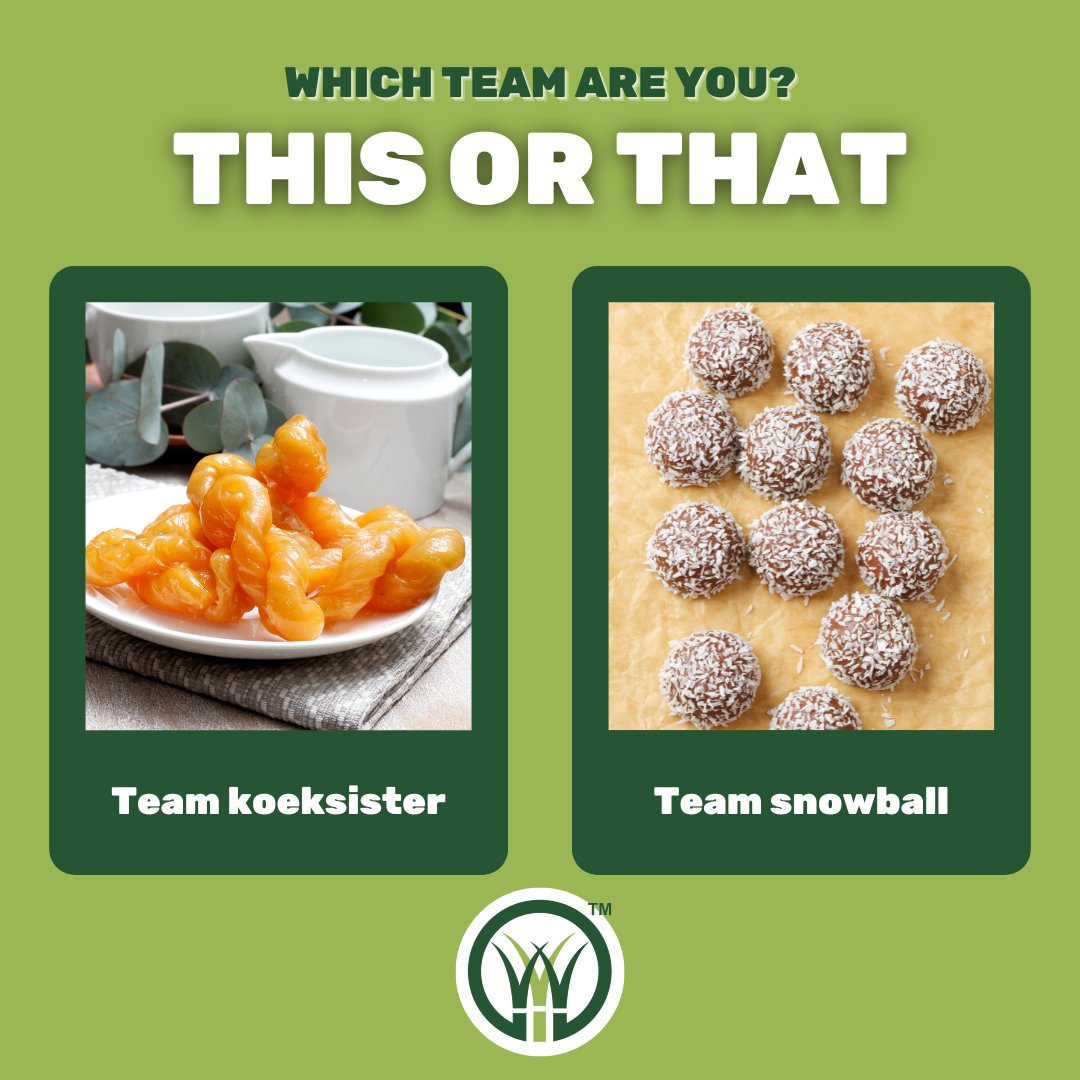 lunnac693610's tweet photo. Which one these satisfies your #sweettooth? 😋 Let us know in the comments! 👇Whether you’re team #koeksister or team #snowball, be sure to make these goodies with locally produced sugar! #HomeSweetHome https://t.co/6ZiwkSBDZz