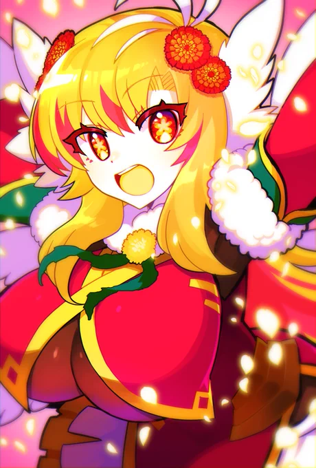 アイコン変える為に描いたたんぽぽ子ちゃんだよ 