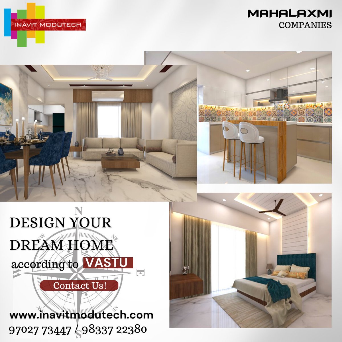 InavitModutech's tweet image. Design your Dream Home according to Vastu.
Contact us!
inavitmodutech.com/?utm_source=tw…
97027 73447 | 98337 22380

#InavitModutech #vastu #vastutips #vastuexpert #vastuconsultant #vasturemedies #
