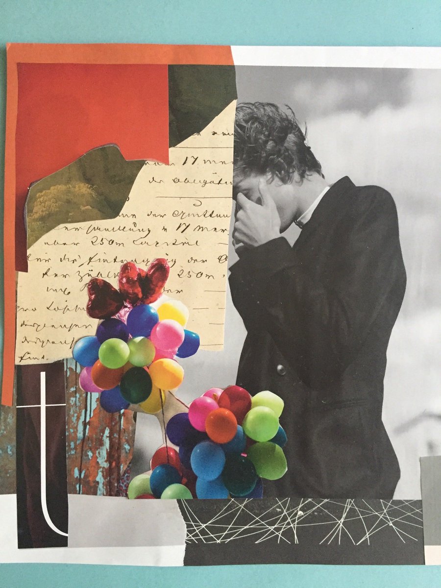 sugar_de's tweet image. •past• #collage #handcut #analogcollage #paper #papercut #paperart #handwriting #cutoff #collageart #artist #twitterart #arttweert #dadaart ✂️✂️✂️👨‍🎤📲☑️✂️✂️✂️©️SdS2016