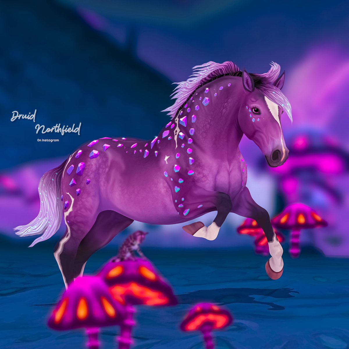 HaleyNorthfield's tweet photo. Lovin these new magic horses!! Wish the gems were 3D though! 💎 #sso #starstable #ssomagichorse 
@StarStable https://t.co/0CHPoQxwHa