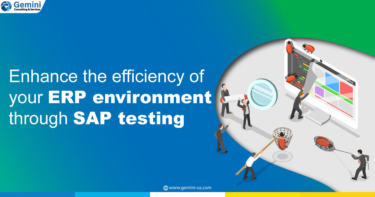 gemini_services's tweet photo. How testing can accelerate software development and optimize the performance of your SAP environment?
Learn more: https://t.co/Q8ctFBcUFl
#GeminiConsultingService #SAPtesting #ERPsoftware #testautomation #softwaretesting #ERPtesting #bugfreeapplications #digitaltransformation https://t.co/ET9EF4bkyY