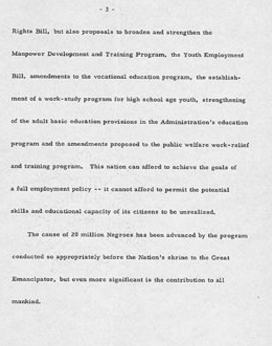 Martin Luther King Jr. Proposed Statement, March on Washington, 18 August 1963
#MartinLutherKingJrToldUs