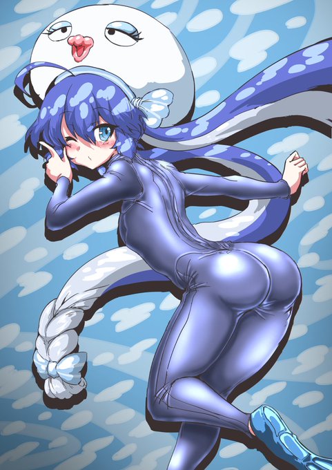 #ウナちゃんウキウキウェンズデー 
今日のラバースーツです 