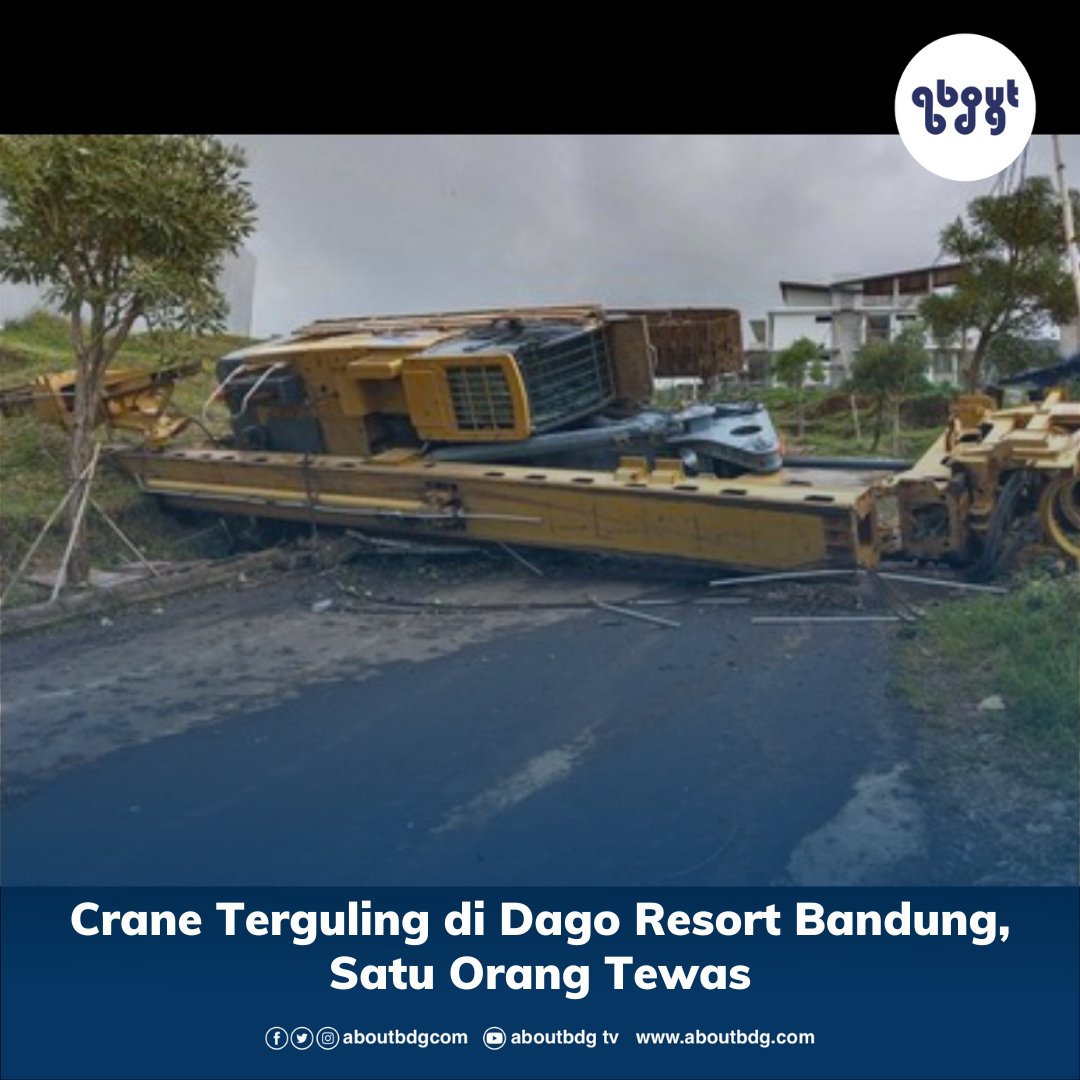 Insiden kecelakaan terjadi di kawasan Dago Resort, Kabupaten Bandung, Jawa Barat. Satu unit crane terguling hingga mengakibatkan seorang warga dilaporkan meninggal dunia.
#aboutbdgcom #bandung 

bit.ly/3JDCJRC
