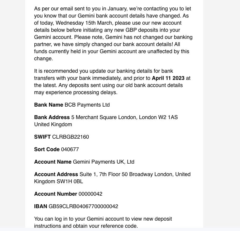 wmacdonald's tweet photo. @GeminiSupport Is this a genuine email? https://t.co/usBVgm9dUb