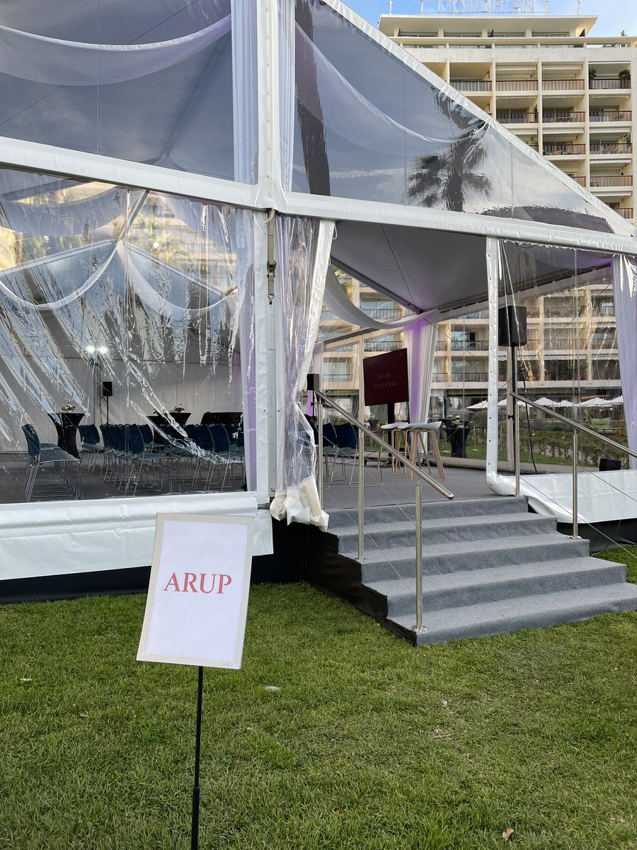 helenlafferty's tweet photo. We’re ready to welcome our guests this morning for Breakfast at #MIPIM2023. My colleague @_BecciTaylor_ is hosting a discussion on #Retrofit - can #Retrofitatscale be the Hero, solving some of our most complex challenges #WeAreArup #NetZero #decarbonisation @ArupUK https://t.co/6fCusGzsJj
