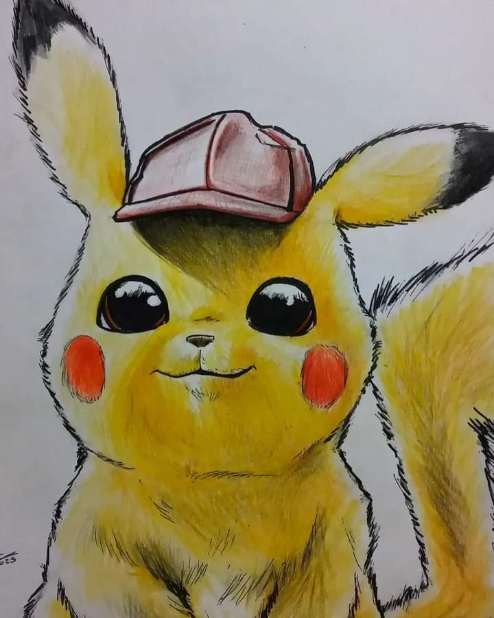 ⚡Pikachu⚡
By IvysDMoogs 
.
#Art #FanArt #FanMade #Artwork #ArtOfTheDay #Cartoon #Cartoonist #Painting #Paint #Anime #LiveAction #Pokemon #PokemonCommunity #PokemonUnite #PokemonDetectivePikachu #Pikachu #pikachu⚡ #PikachuPokemon #DetectivePikachu #DetectivePikachuMovie