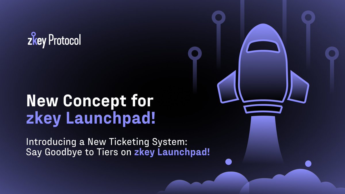 KeyAsset_AI's tweet image. New concept change for zkey Launchpad, moving from a tier system to a ticketing system for IDO sales.
💡Learn more: zkey-protocol.gitbook.io/documentation/…
#zkey #zkeylaunchpad #zkevm
