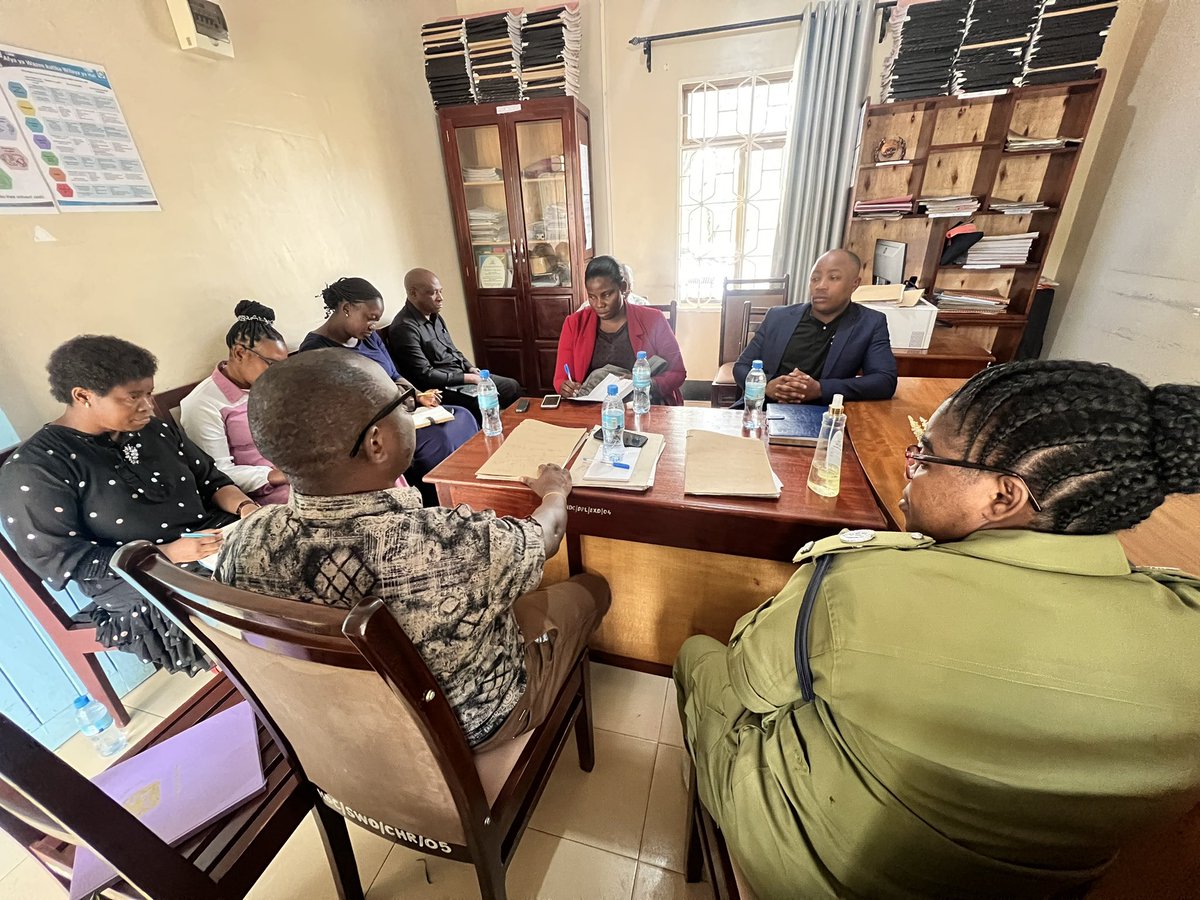 EvanceMori's tweet photo. On a joint monitoring (ministries, police, judiciary, UNICEF) visit to social welfare and education office on implementation of child protection actions in Hai District council, one of the first Councils to initiate subnational level child protection system. @UNICEFTanzania https://t.co/piynMhD3XK