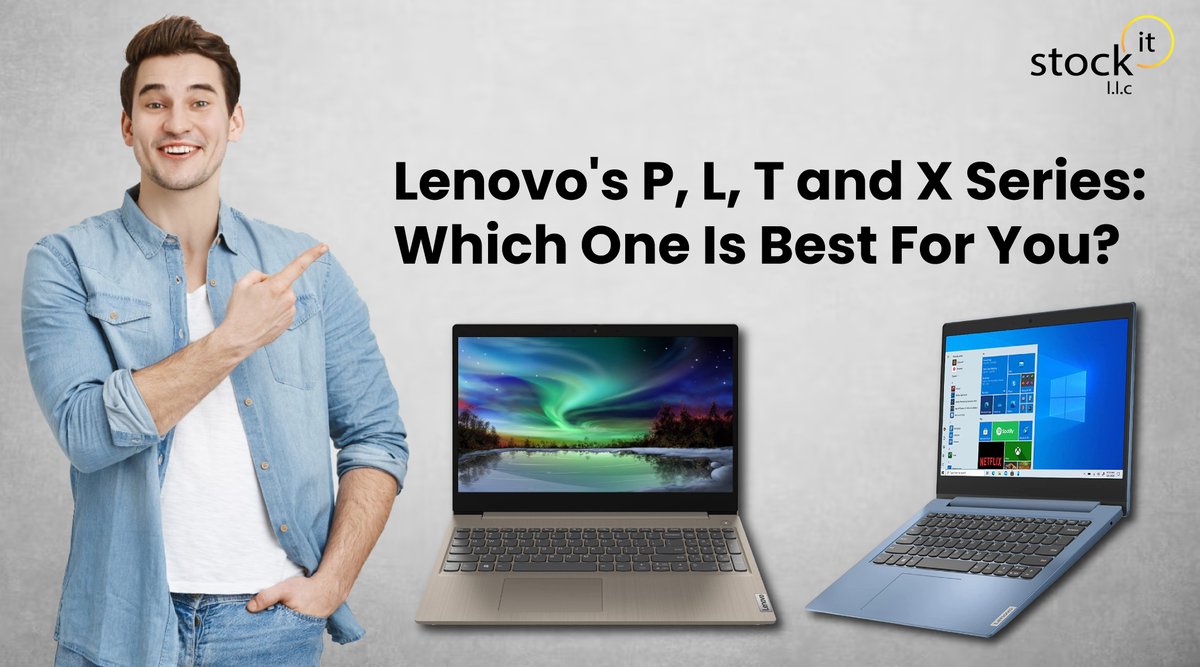 StockITLLC's tweet photo. Comparing Lenovo's P, L, T, and X Series: Which One Is Right For You?

https://t.co/Kh1w9rIzWm

#computer #UAE #laptop #LenovoLaptop
#lenovotechnology #Lseries #lenovotseries #Lenovo
#technology #lenovopseries #lenovohardware #lenovoxseries
#electronics https://t.co/ziulyBQUK6