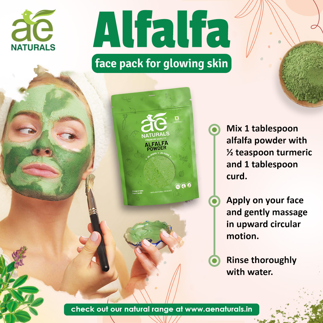 aenaturalsoffcl's tweet image. Check out this post for your glowing skin.

#AeNaturals #Alfalfapowder #skin #health #skincare #glowingskin