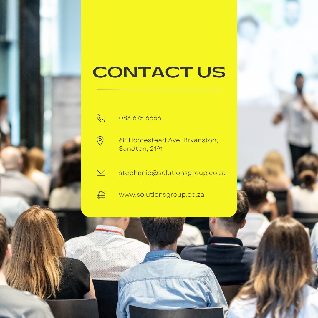 stylish_events's tweet image. Look no further - #solutionsgroupevents

Contact us directly to find out more about what we have to offer: +27 (11) 706 3242 or stephanie@solutionsgroup.co.za