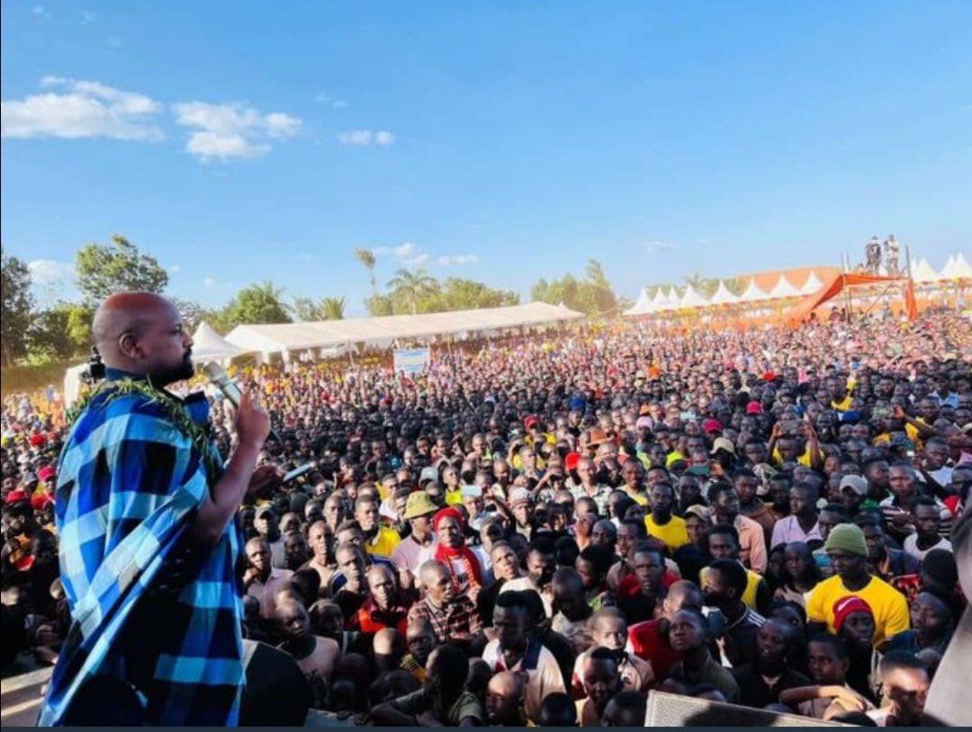 NinsiimaTracy's tweet photo. Quote of the day📌
💬 “Sebei was just the warming up exercise of the people of Uganda! We haven't even yet started the main exercise. Tuta kamata Uganda yote!” ~ Gen Muhoozi Kainerugaba” #GenMKQuotes | #MK2026 https://t.co/gJJFNL2or0