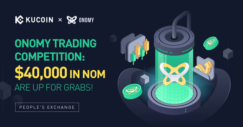 kucoincom's tweet photo. ONOMY Trading Competition: $40,000 in $NOM Are Up for Grabs! @OnomyProtocol