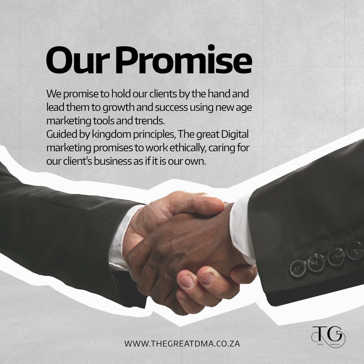 TG_Digital_M's tweet photo. At The Great Digital Marketing Agency we promise to work ethically, and care for our client's business as if it is our own. 

TG, more than a marketing agency 

Vist https://t.co/7cM5rd0Vqf for more info

#thegreatdigitalmarketingagency #onstopdigitalmarketing #digitalmarketing https://t.co/DMfVaSHuC0