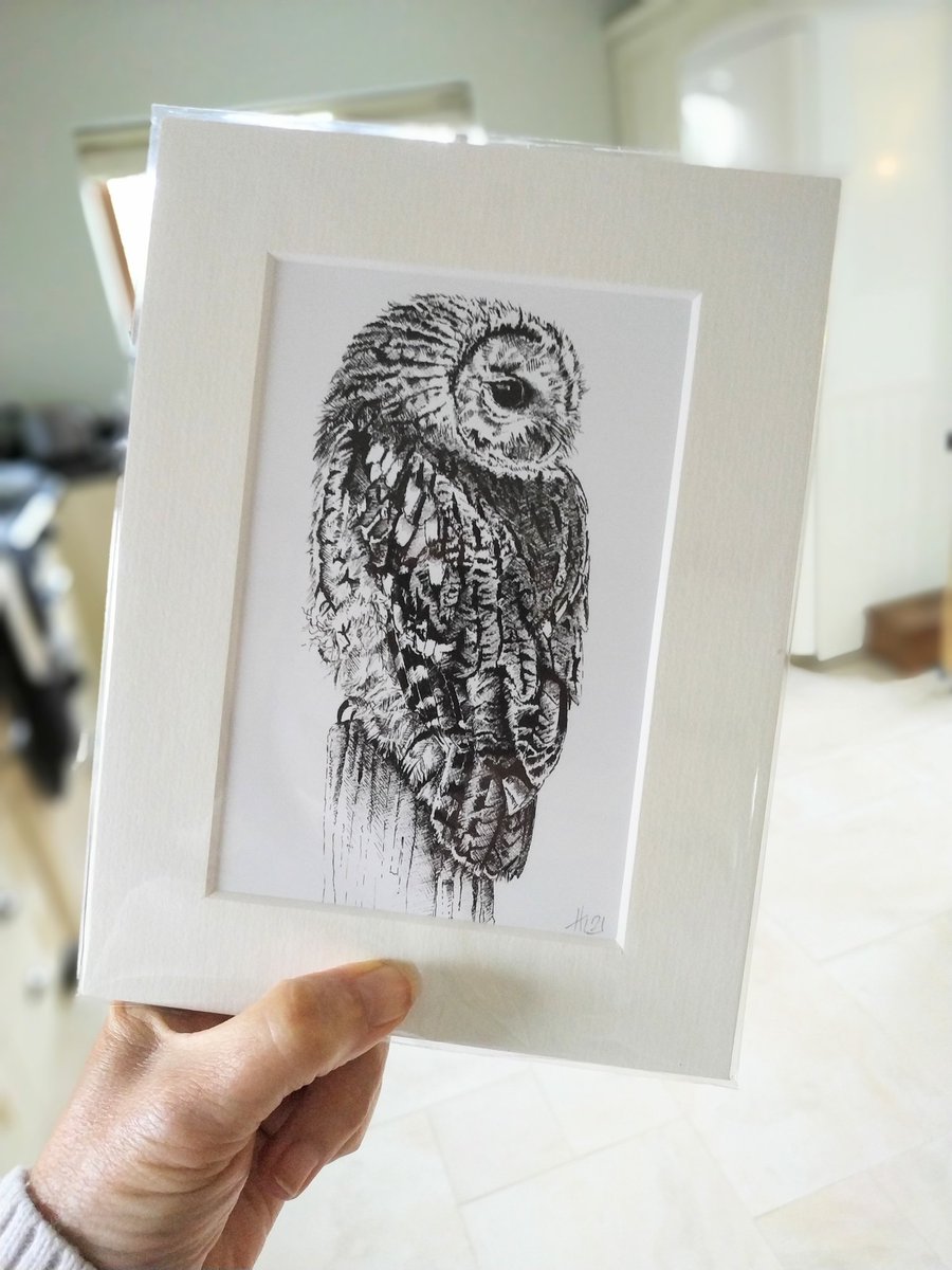 Mini prints are a great way to purchase affordable art. Just £9.99 and free postage! 🦉♥️
etsy.com/listing/104896…
#earlybiz #shopindie #owls