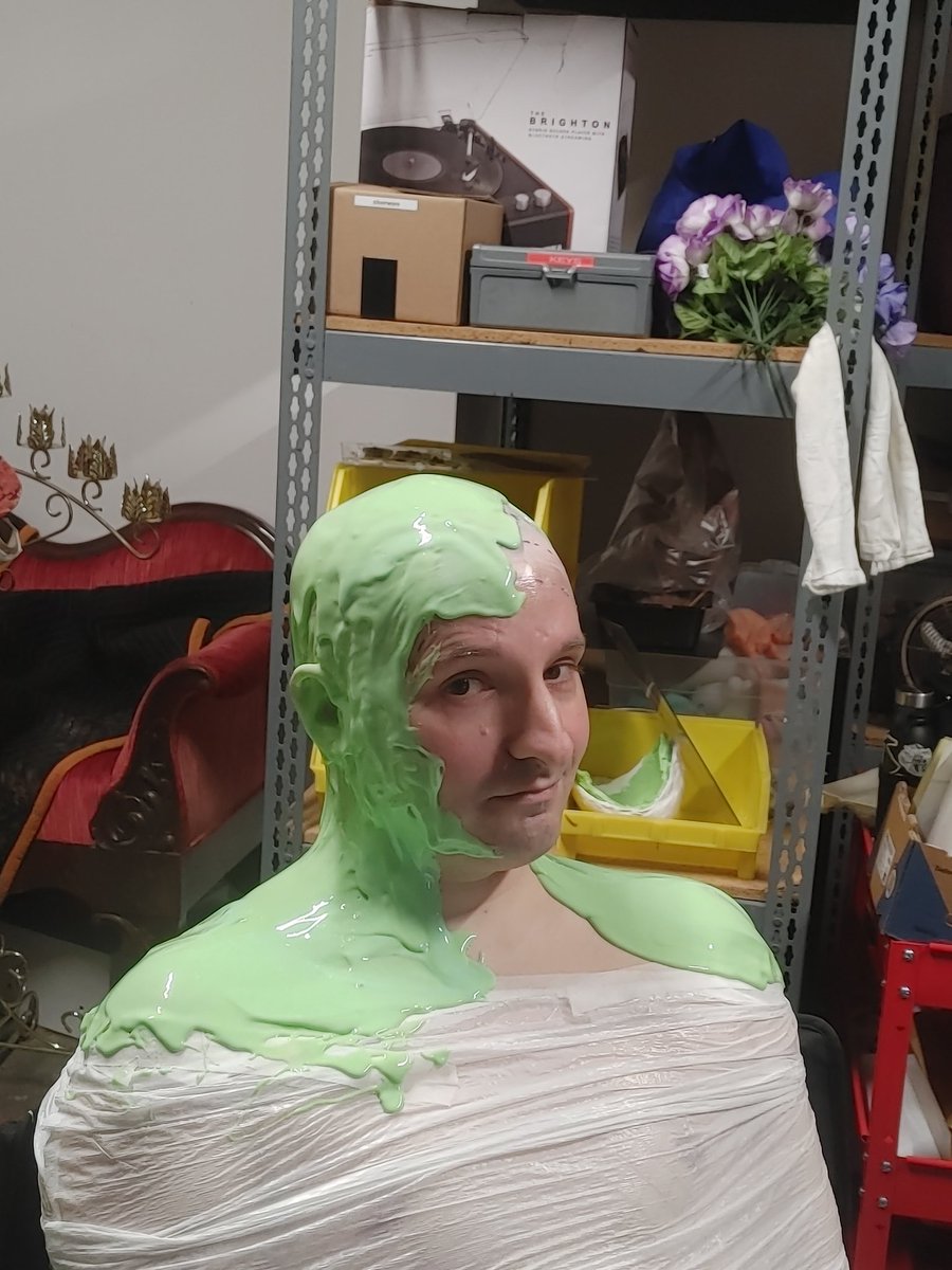 stillnewtwallen's tweet photo. Got my #lifecast done tonight for my part in #xxxmas shooting later this month #FX #practicalfx #MutantFam https://t.co/chOWP446Gx