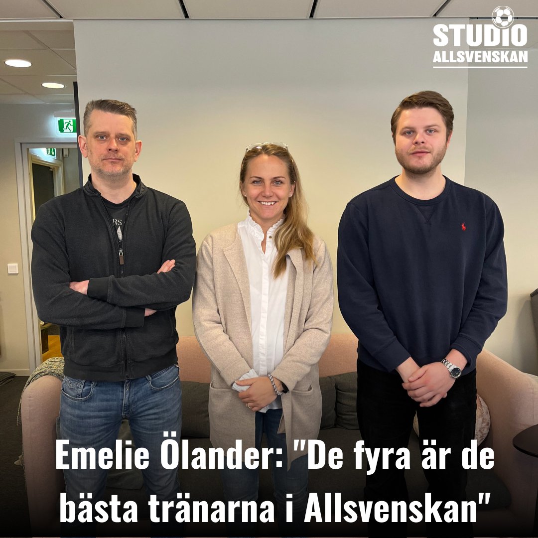 Primär Sekundär Tertiär Alkohol Studio Allsvenskan on Twitter: "Vi välkomnar äntligen @EmelieOlander