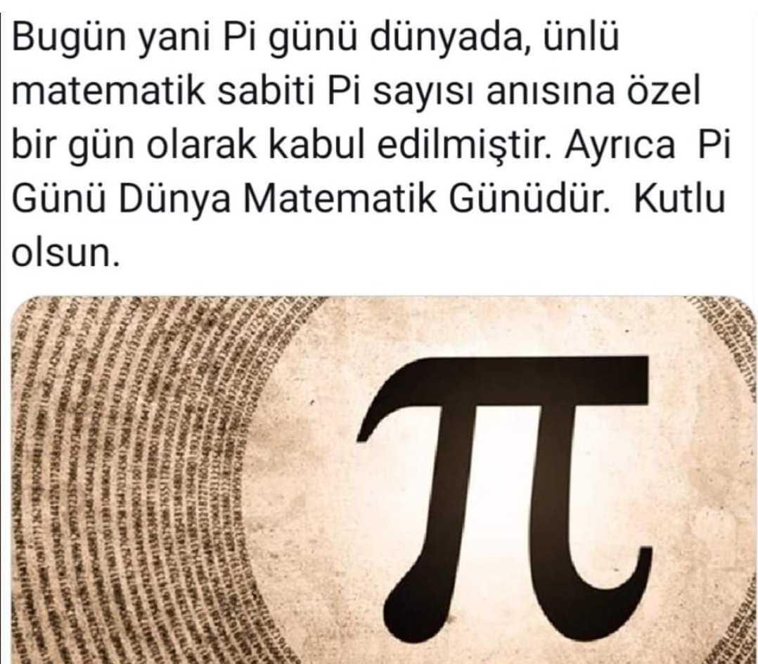 Aynı zamanda da #Einstein144 'in doğum günüymüş. Kutlu olsun!
#piDay2023